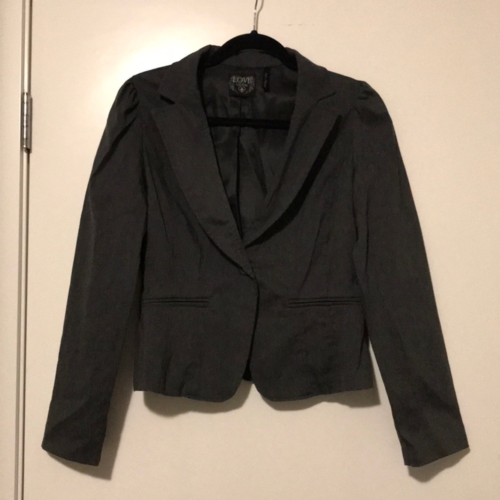 (3/$20) Love Culture blazer in grey